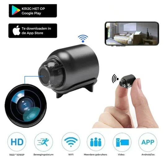 MiniCam™ - Draadloos mini HD Camera op WIFI